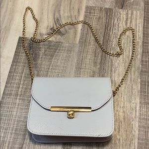 Grey & Gold chain purse